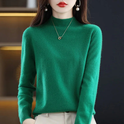 Merino Wool Cashmere Sweater