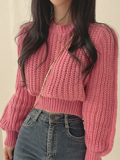 Vintage Lantern Sleeve Sweater