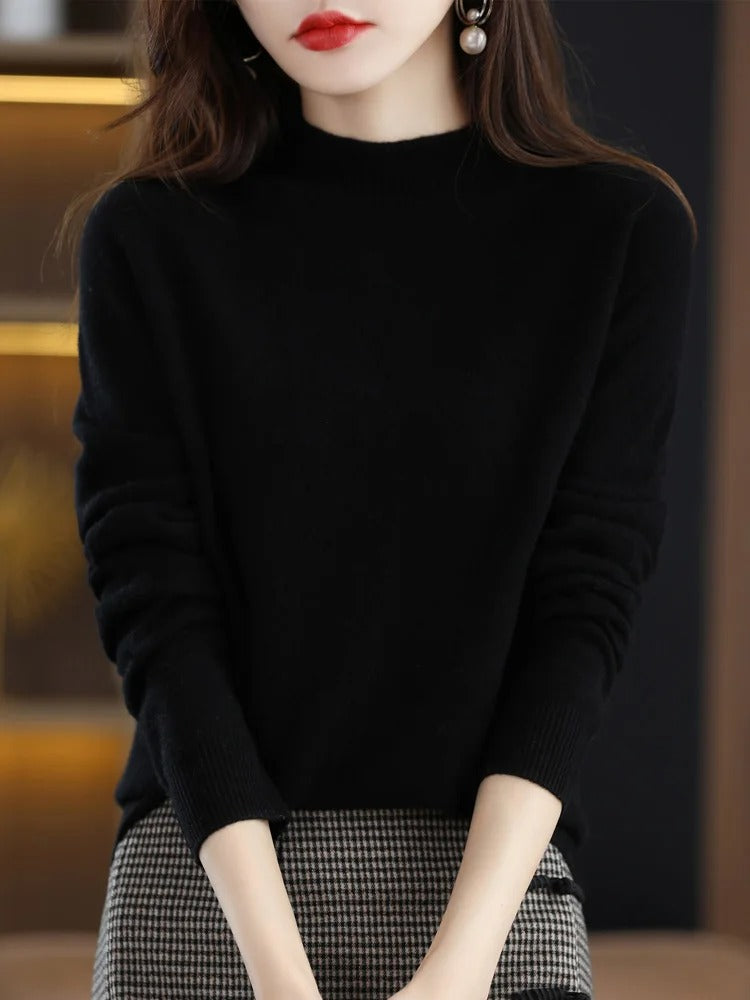 Merino Wool Cashmere Sweater